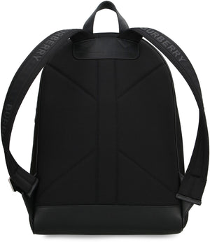 BURBERRY Sleek and Functional Jett Backpack for Men in Black