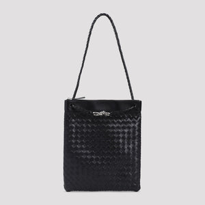 BOTTEGA VENETA Andiamo Mini Leather Messenger Handbag