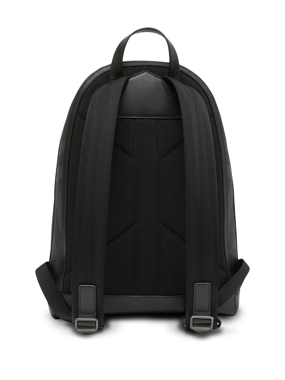 BURBERRY Charcoal Grey Nylon Backpack for Men