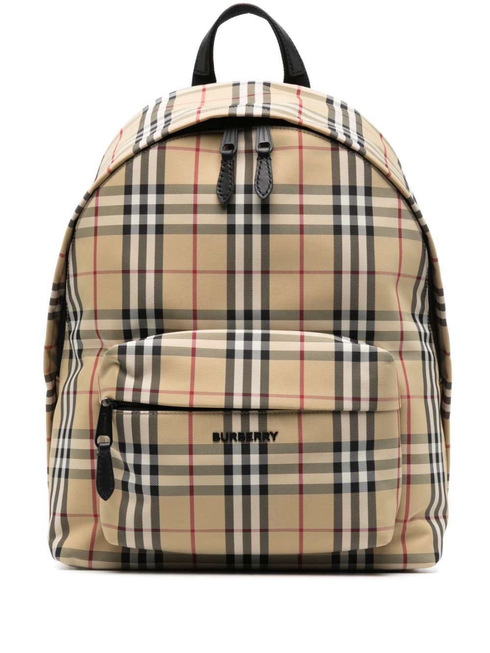 BURBERRY Plaid and Practical Backpack for the Fashion-Forward Woman