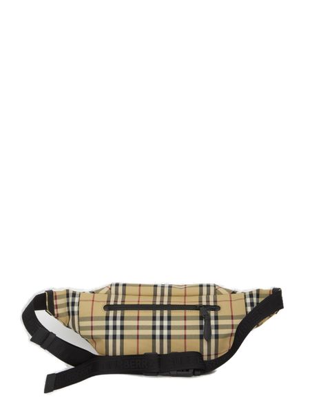 Men's Iconic Burberry Check Belt Bag for FW23