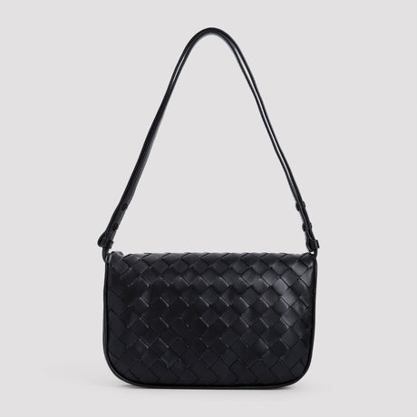 BOTTEGA VENETA Mini Puffleather Clutch with Intrecciato Design