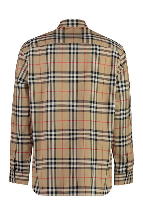 BURBERRY Classic Check Cotton Shirt