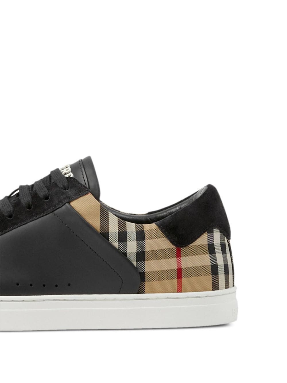 BURBERRY Stylish Black Men's Sneakers for 24SS Season