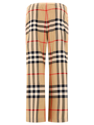 BURBERRY Beige 24FW Straight Pants for Women