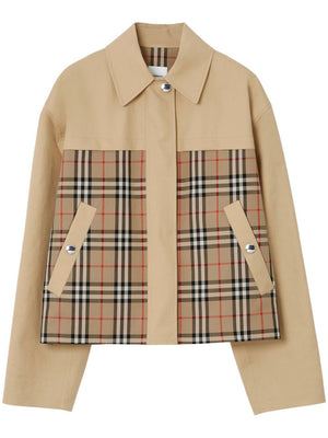 BURBERRY Beige 24SS Outer Jacket for Women