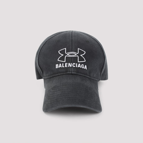 BALENCIAGA Sleek Black Performance Cap for Men