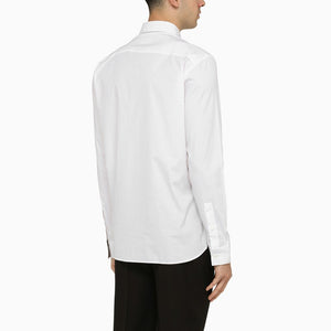 BURBERRY Men's White Poplin Shirt for SS24