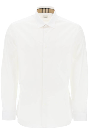 BURBERRY Men's 24SS Long Tops in White - High Fashion Clothing