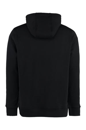 BURBERRY Black Hooded Sweatshirt for Men - FW23