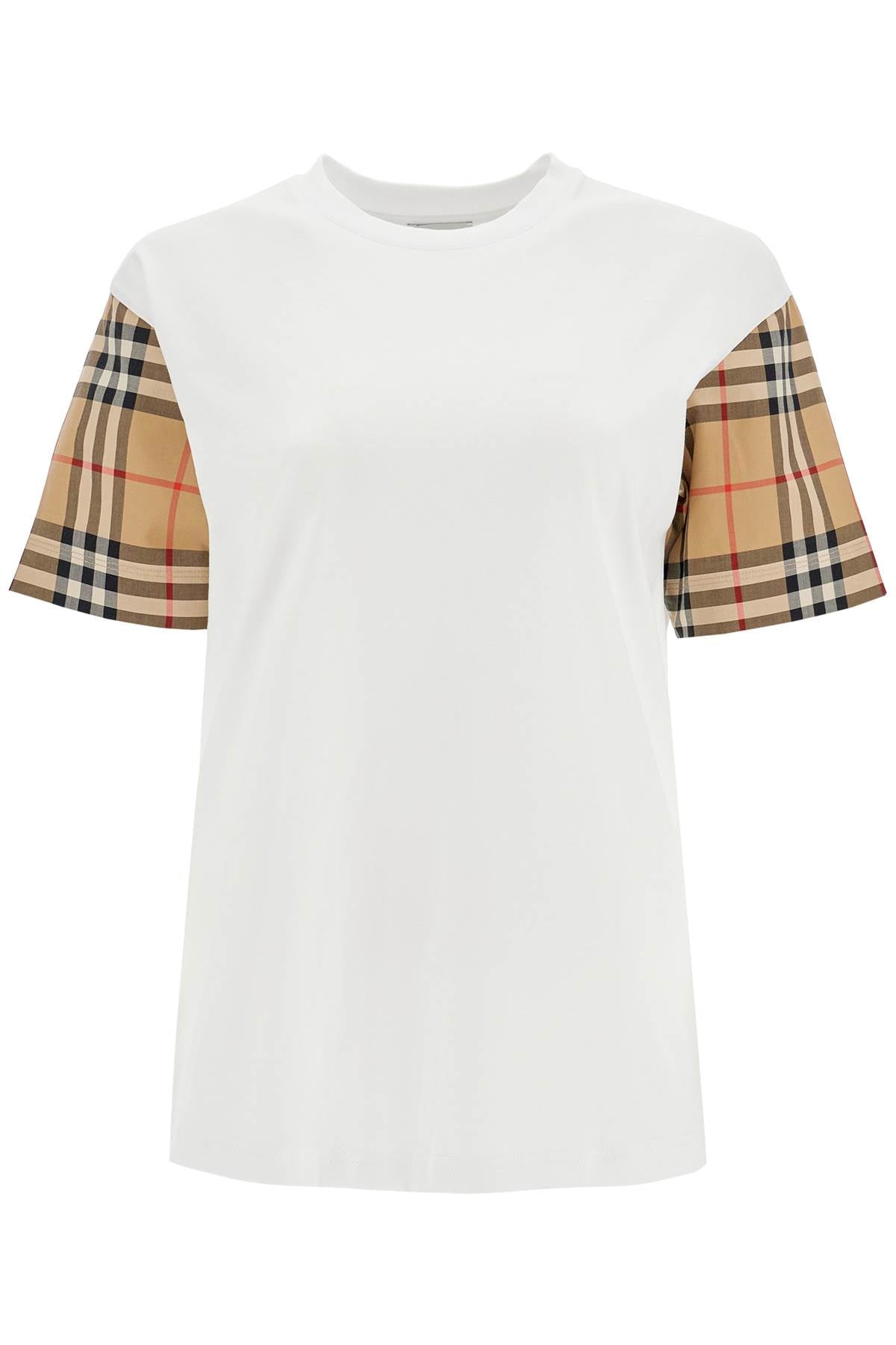 BURBERRY Relaxed Fit Logo T-Shirt in Organic Cotton - Women's XS