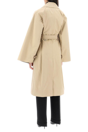 COTTON GABARDINE DOUBLE-BREASTED RAINCOAT FROM BURBERRY