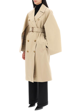 COTTON GABARDINE DOUBLE-BREASTED RAINCOAT FROM BURBERRY