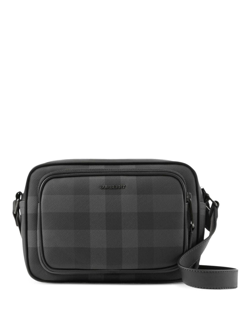 BURBERRY Charcoal Mini Crossbody Bag for Men