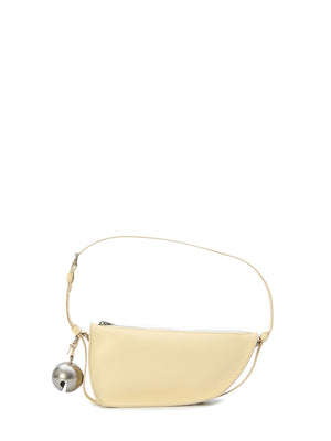 BURBERRY Elegant Light Beige Lambskin Shoulder Bag