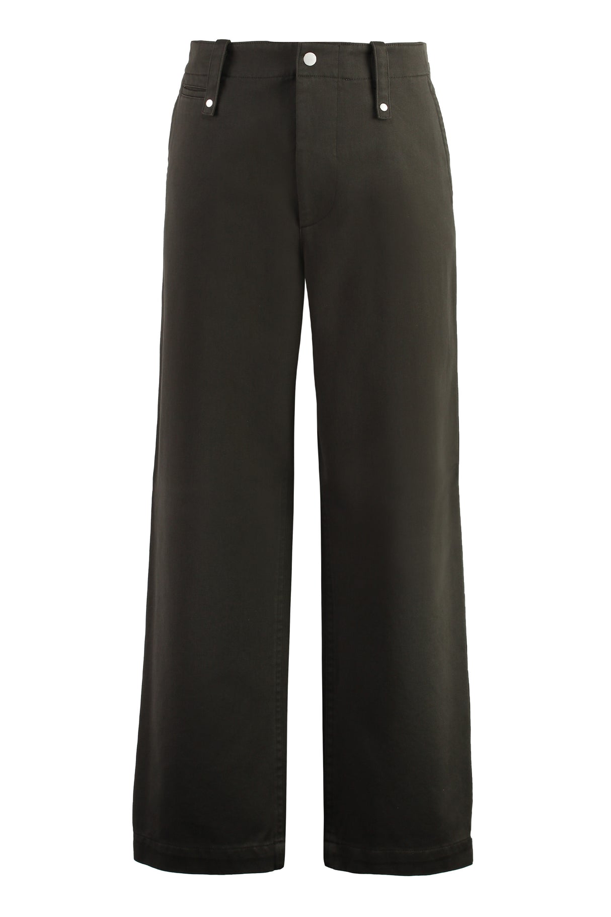 BURBERRY Men's Brown Cotton Trousers for FW23