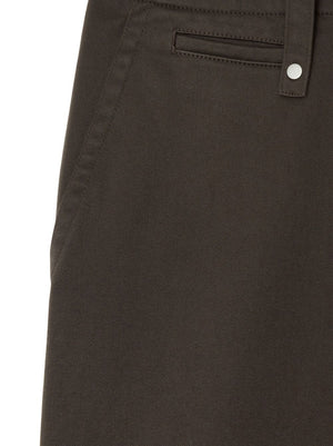 BURBERRY Wide-Leg Cotton Trousers for Men