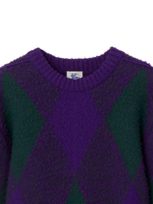 BURBERRY Royal Men's FW23 Knitwear