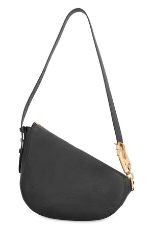 BURBERRY Black Leather Shoulder Handbag for Women - FW23