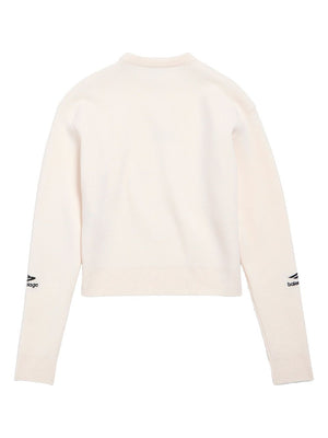 BALENCIAGA Wool Knitted Ski Crewneck Sweater