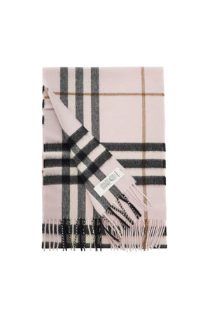 BURBERRY Exaggerated Check Cashmere Scarf