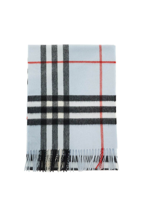 BURBERRY Exaggerated Check Cashmere Scarf - Unisex