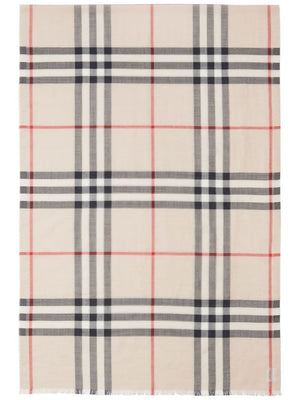 BURBERRY Chic Wool and Silk Scarf 220x70 cm