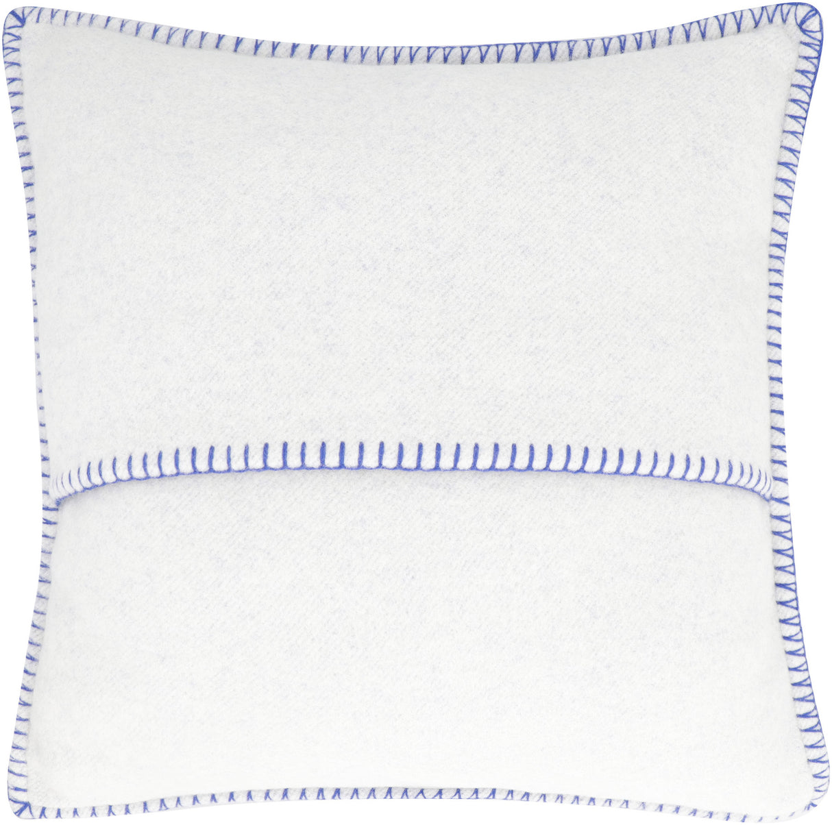 BURBERRY Blue Wool Cushion for Home Decor - FW23