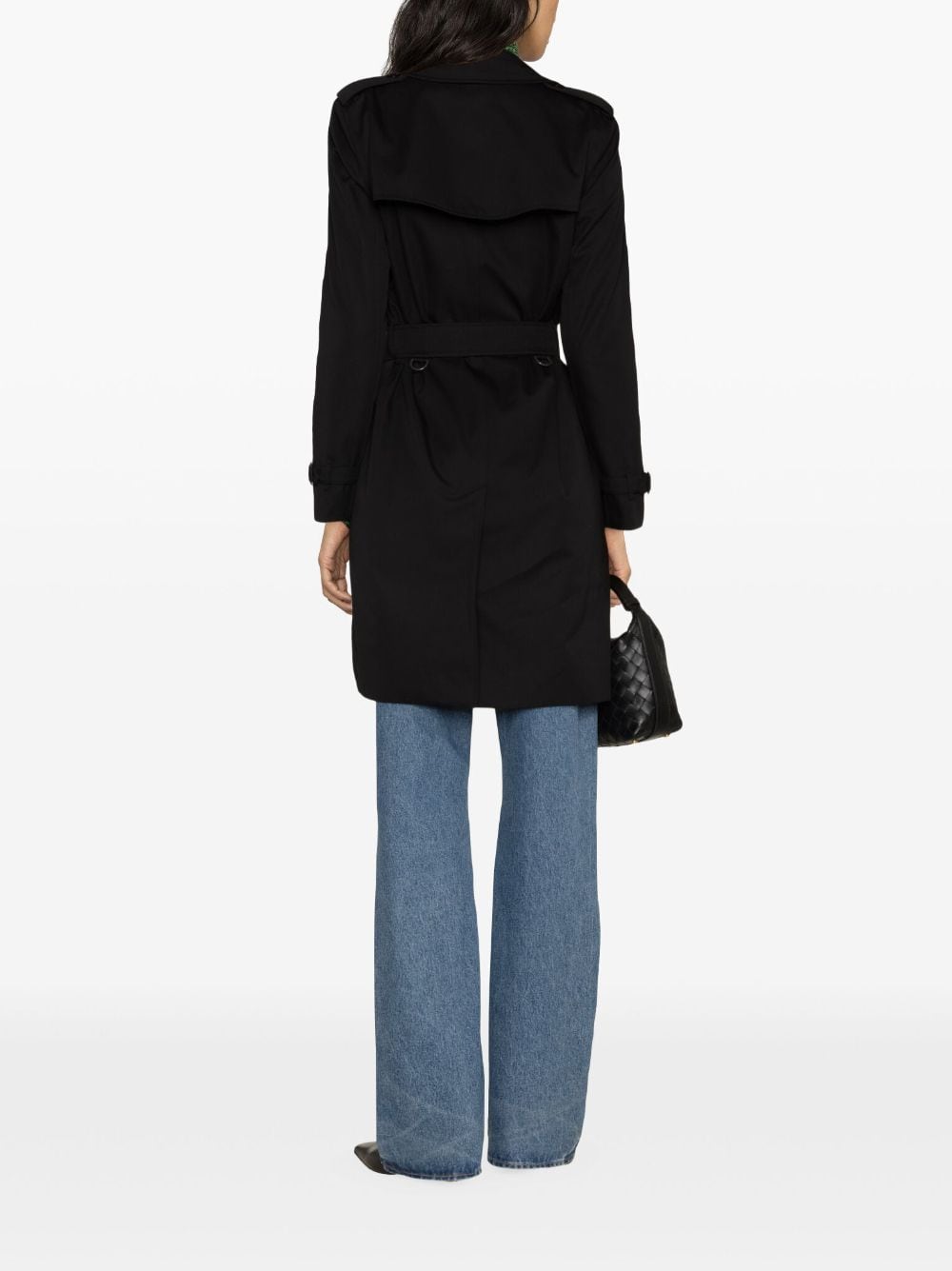 BURBERRY Black Women's Coats for 2024 Season