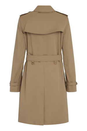 BURBERRY Double-Breasted Cotton Trench Jacket for Women in Beige - SS24