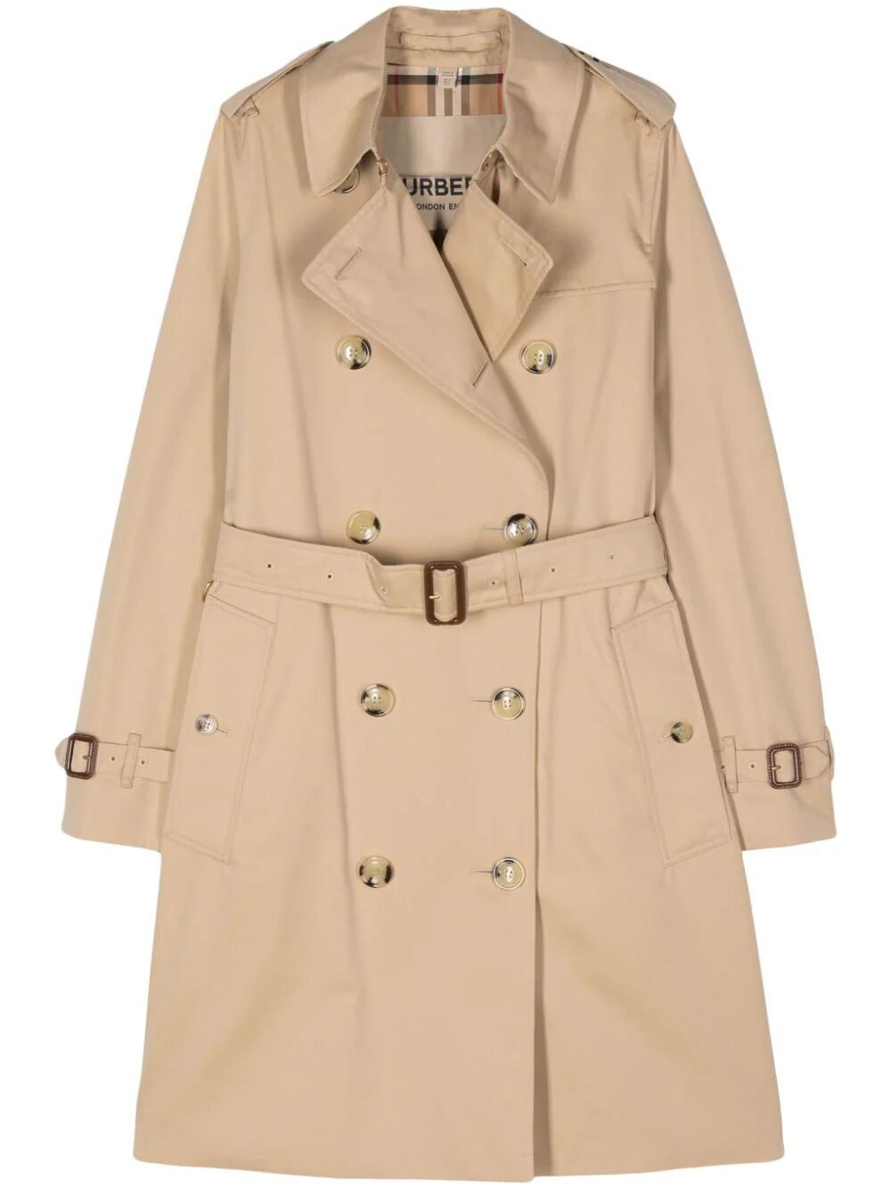 BURBERRY 24SS Brown Trench Coat for Women