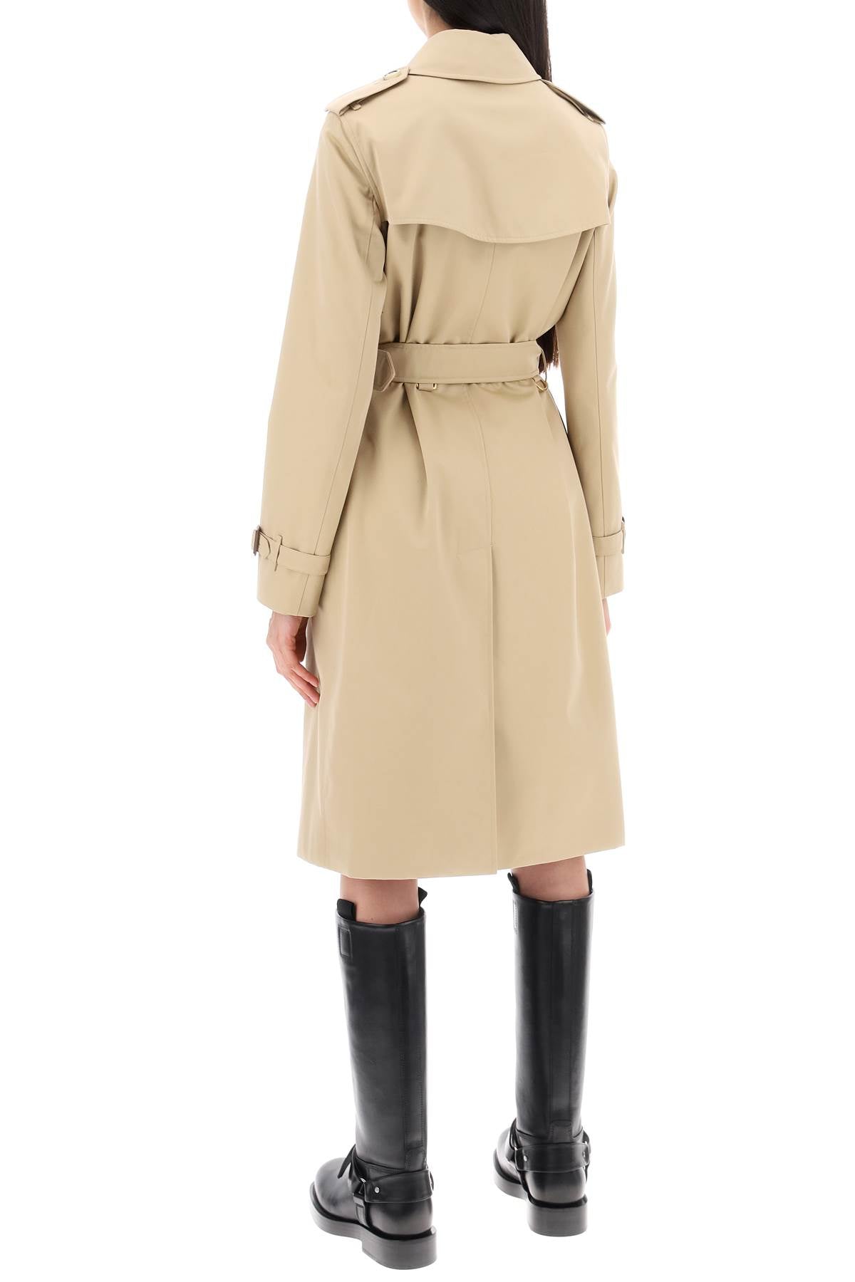 BURBERRY The Classic Heritage Trench Jacket in Tan