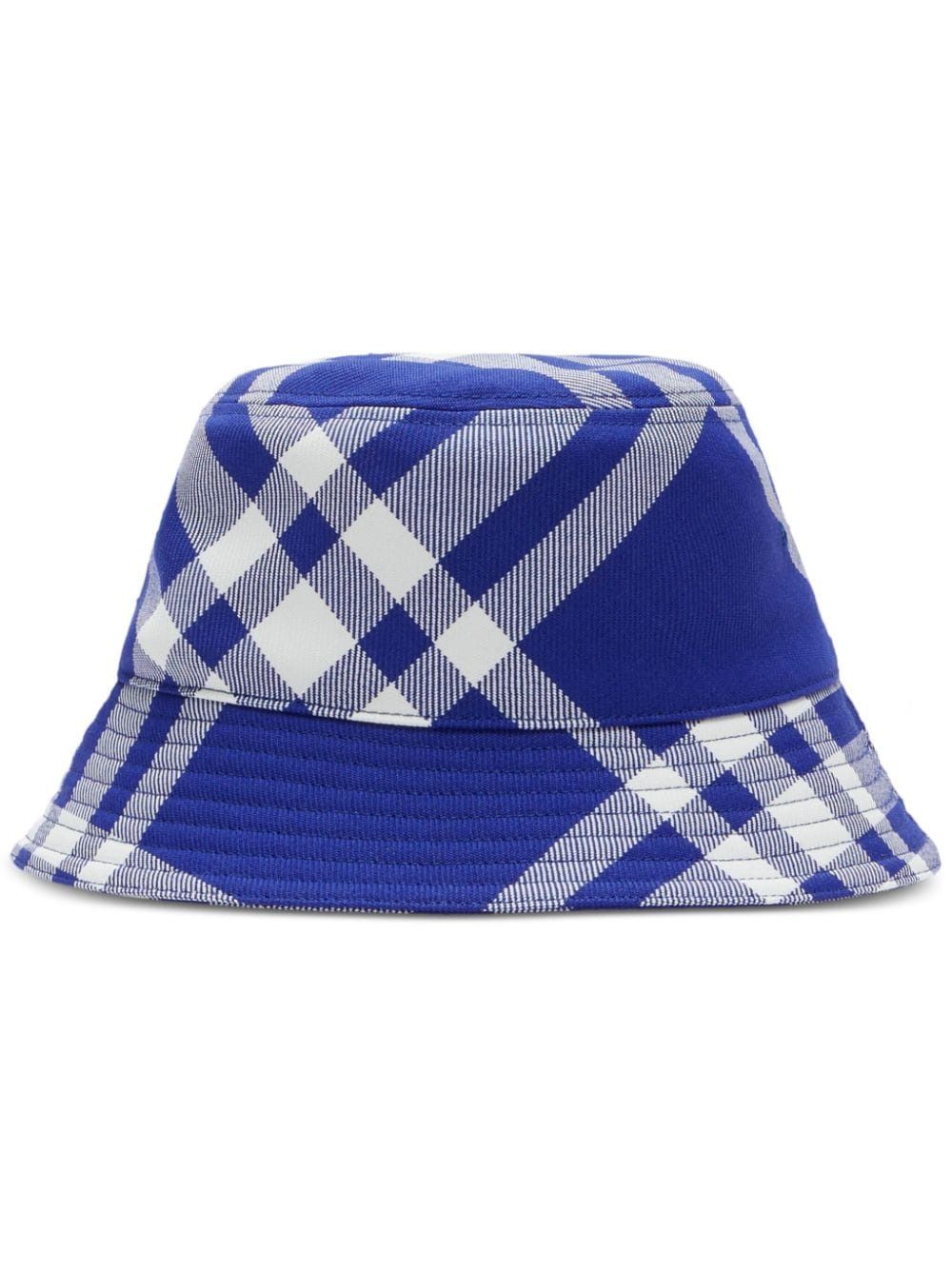 Blue Cotton Men's Cap for SS24