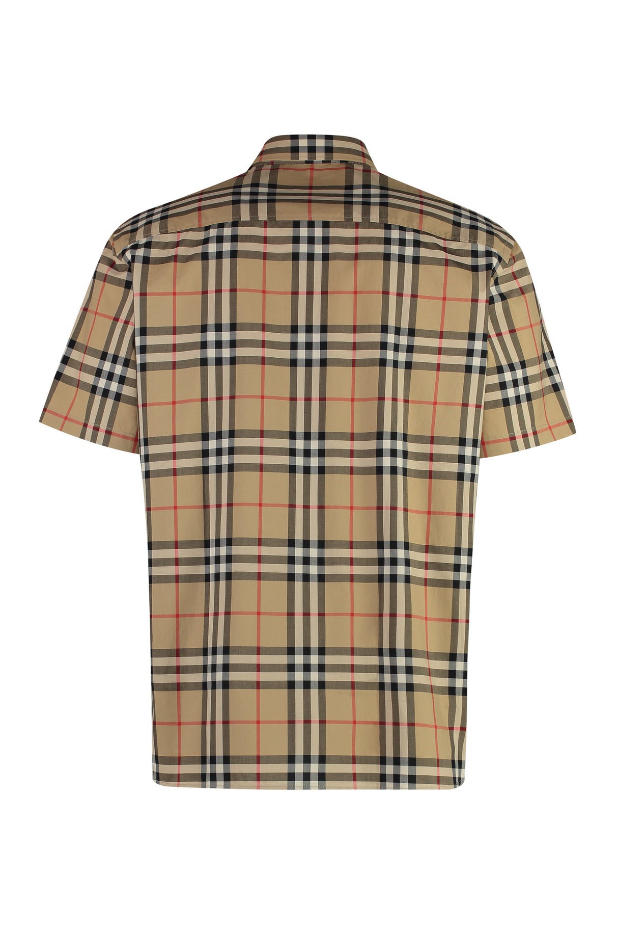 BURBERRY Checkered Cotton Shirt for Men - SS24 Collection