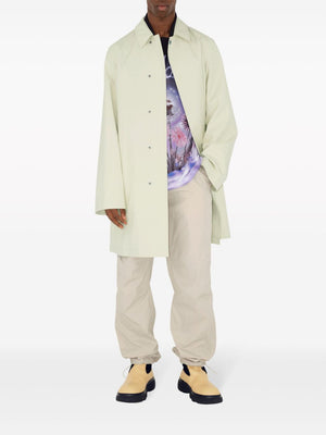 BURBERRY Men's Cream Twill Trousers for SS24