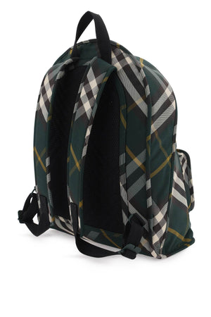 BURBERRY Multicolor Nova Check Nylon Backpack for Men