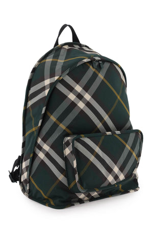 BURBERRY Multicolor Nova Check Nylon Backpack for Men