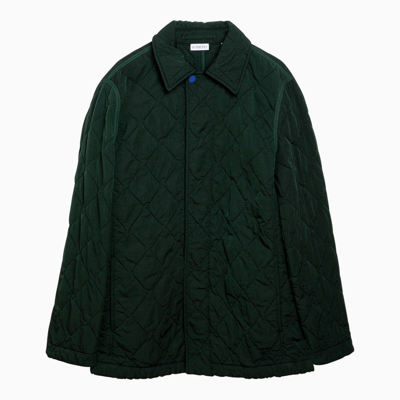 Ivy-Green Quilted Jacket for Women - SS24 Collection