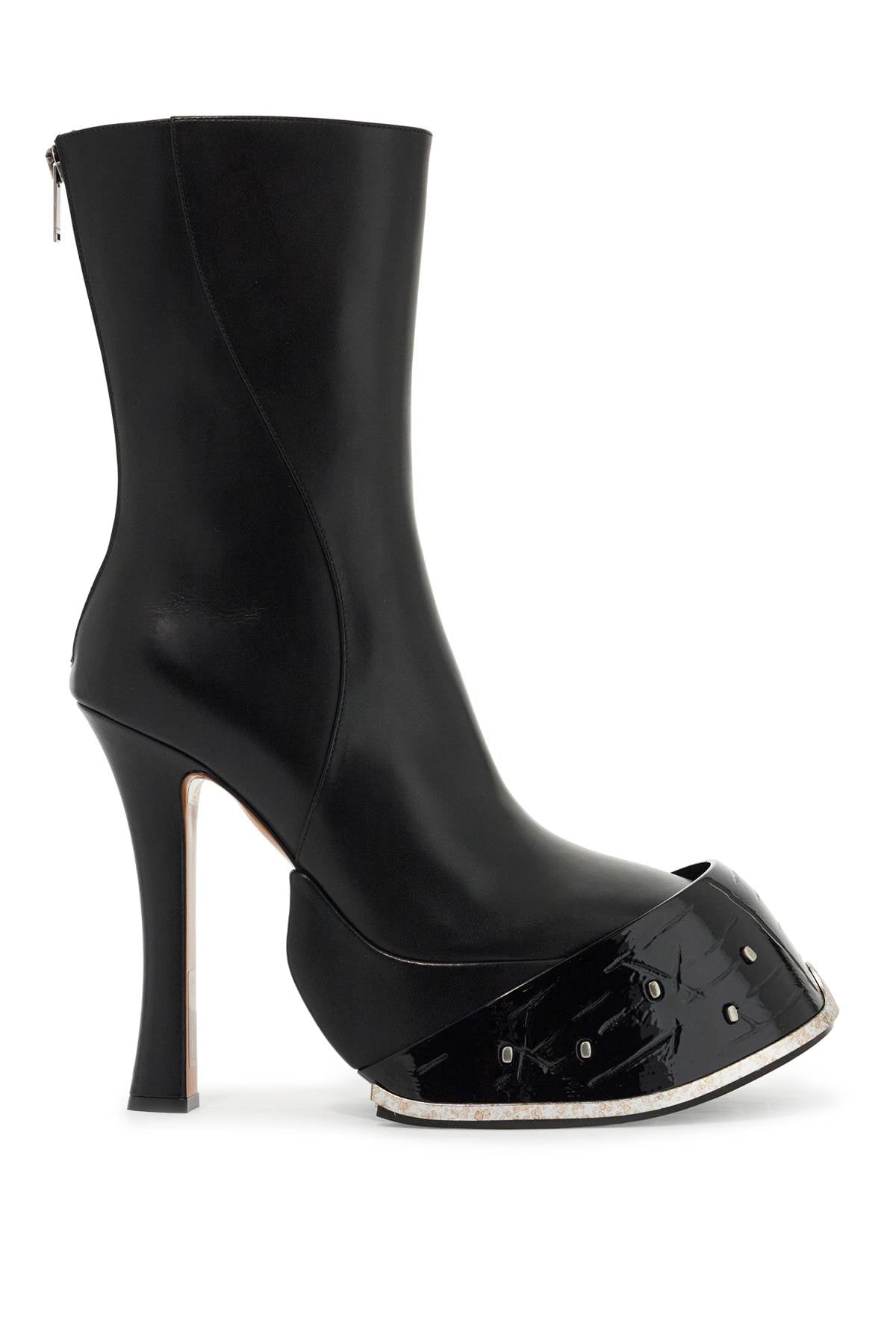 ALEXANDER MCQUEEN Horseshoe Iron Boots for Women