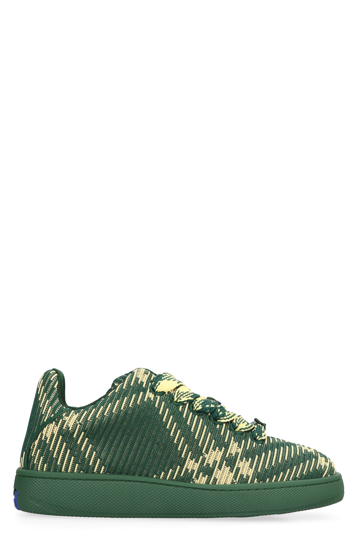 Giày thể thao màu xanh cho nam Green Check Low-Top 