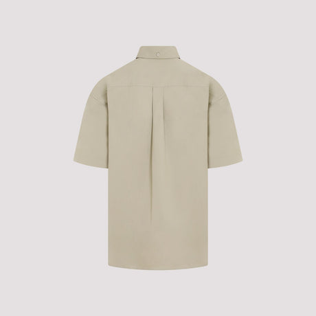 SS24 Green Cotton Men's Shirt by Burberry