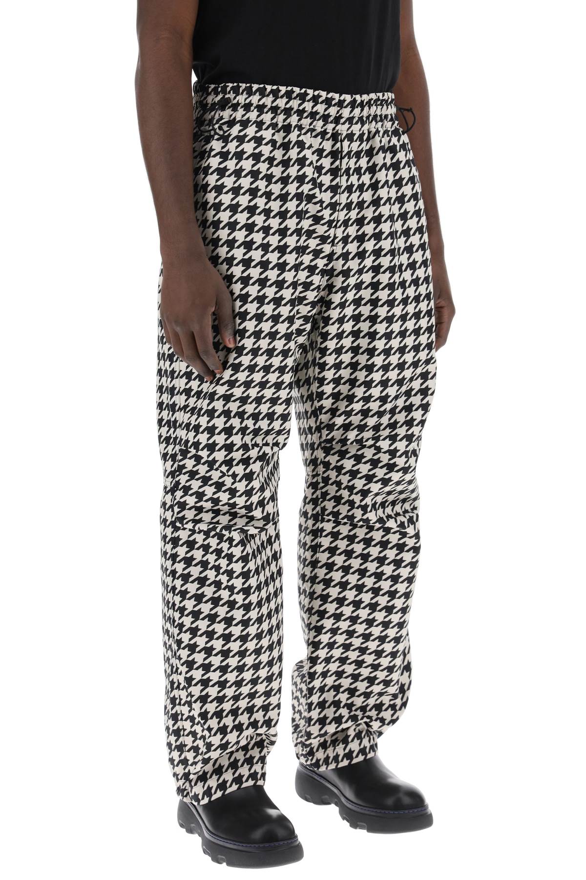 BURBERRY Men's Pied of Poule Workwear Pants