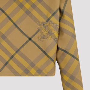 BURBERRY Mini Cropped Check Jacket