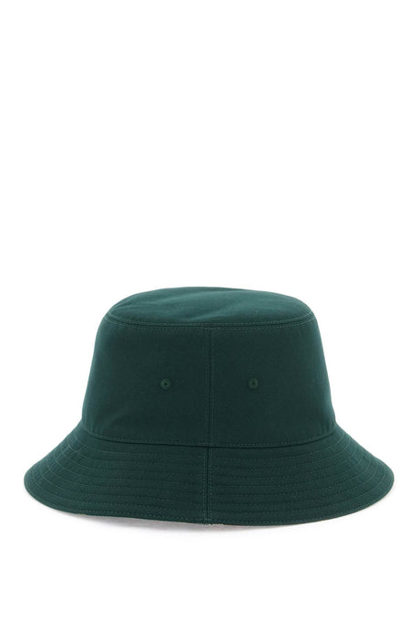 BURBERRY Reversible Green Bucket Hat for All Seasons