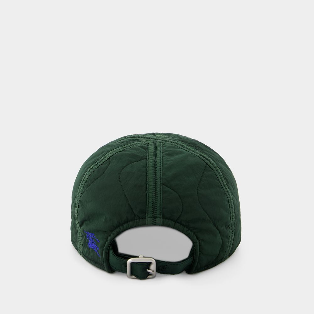 BURBERRY Quilted Tan Cap for All Seasons