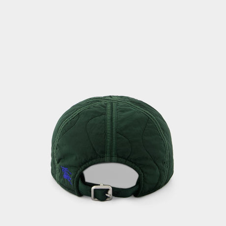 BURBERRY Quilted Tan Cap for All Seasons