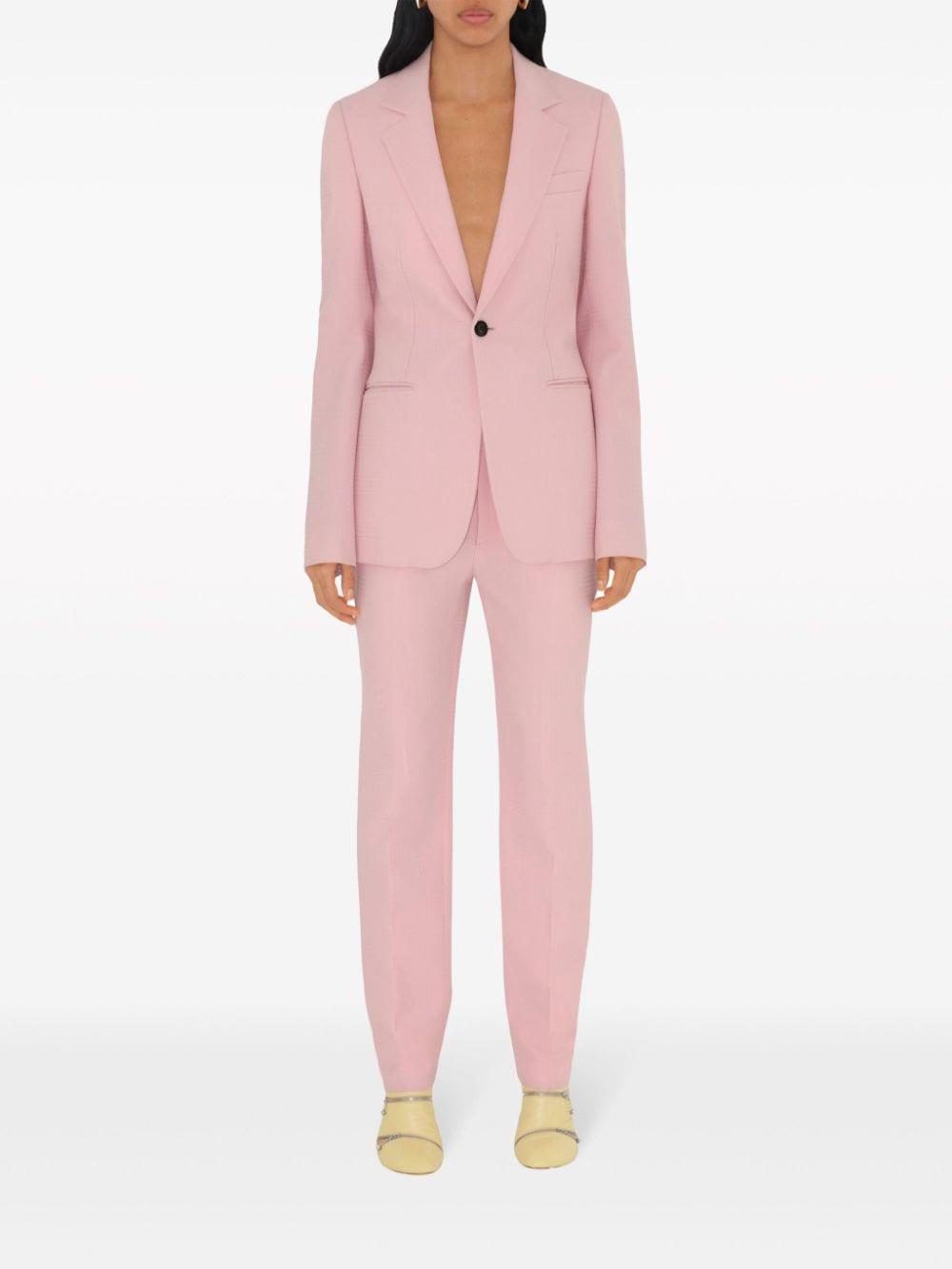 Soft Pink Wool Jacket