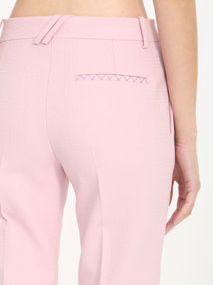 Stylish Tailored Trousers in Vibrant Pink - Regular Fit - UK Sizes