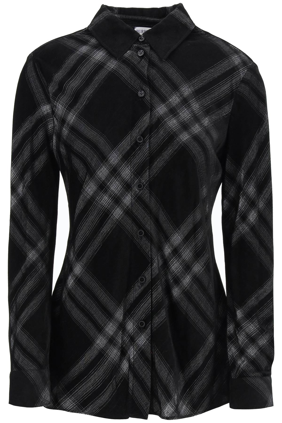 BURBERRY Faded Check Wrap Dress