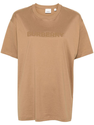 BURBERRY Camel Men's T-shirt – FW24 Collection